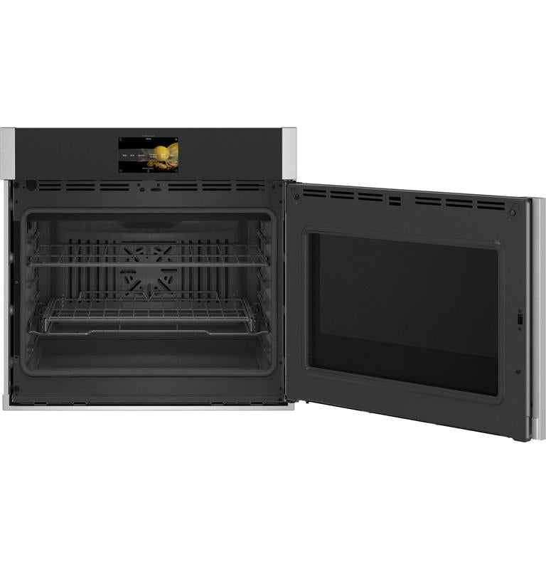 GE Profile(TM) 30" Smart Built-In Convection Single Wall Oven with Right-Hand Side-Swing Doors-(PTS700RSNSS)