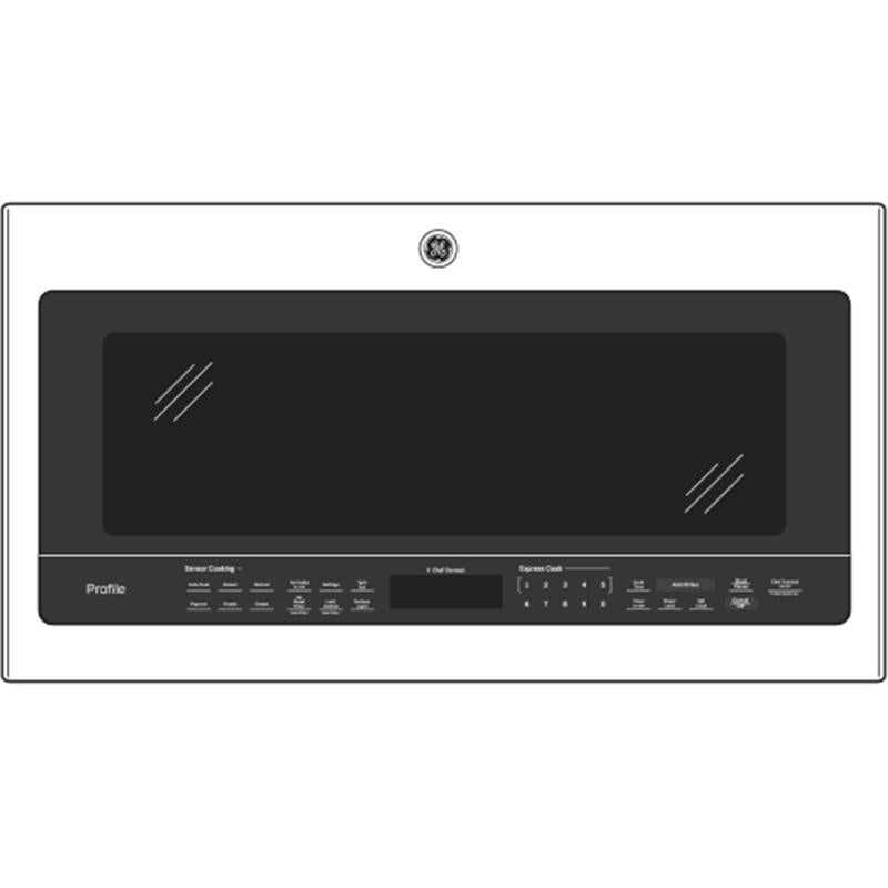 GE Profile(TM) 2.1 Cu. Ft. Over-the-Range Sensor Microwave Oven-(PVM9005EJES)
