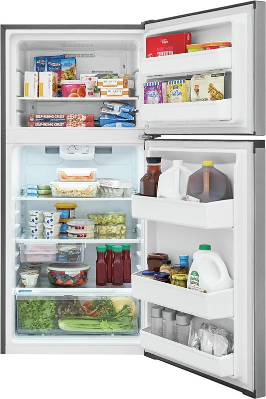 Frigidaire 13.9 Cu. Ft. Top Freezer Refrigerator-(FFHT1425VVSD9585)