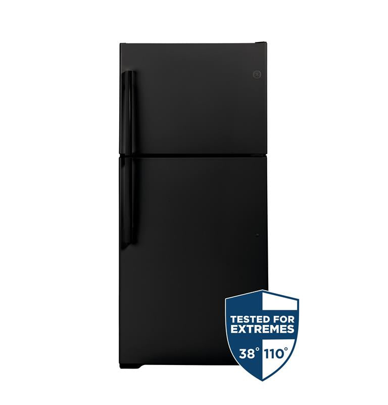 GE(R) 19.2 Cu. Ft. Top-Freezer Refrigerator-(GTS19KGNRBB)