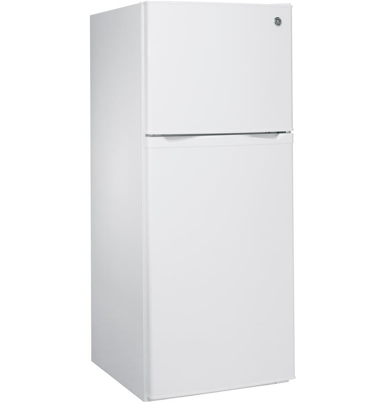GE(R) ENERGY STAR(R) 11.6 cu. ft. Top-Freezer Refrigerator-(GPE12FGKWW)