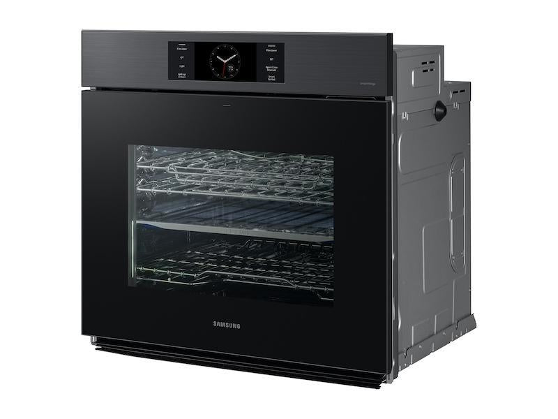 Bespoke 30" Matte Black Single Wall Oven with AI Pro Cooking(TM) Camera-(NV51CG700SMTAA)