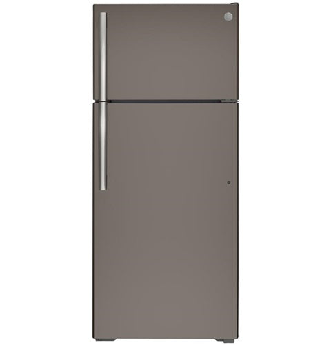 GE(R) ENERGY STAR(R) 17.5 Cu. Ft. Top-Freezer Refrigerator-(GTE18GMNRES)