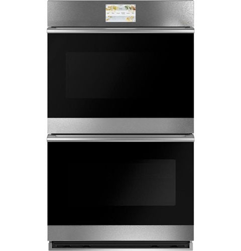 Caf(eback)(TM) 30" Smart Double Wall Oven with Convection in Platinum Glass-(CTD70DM2NS5)