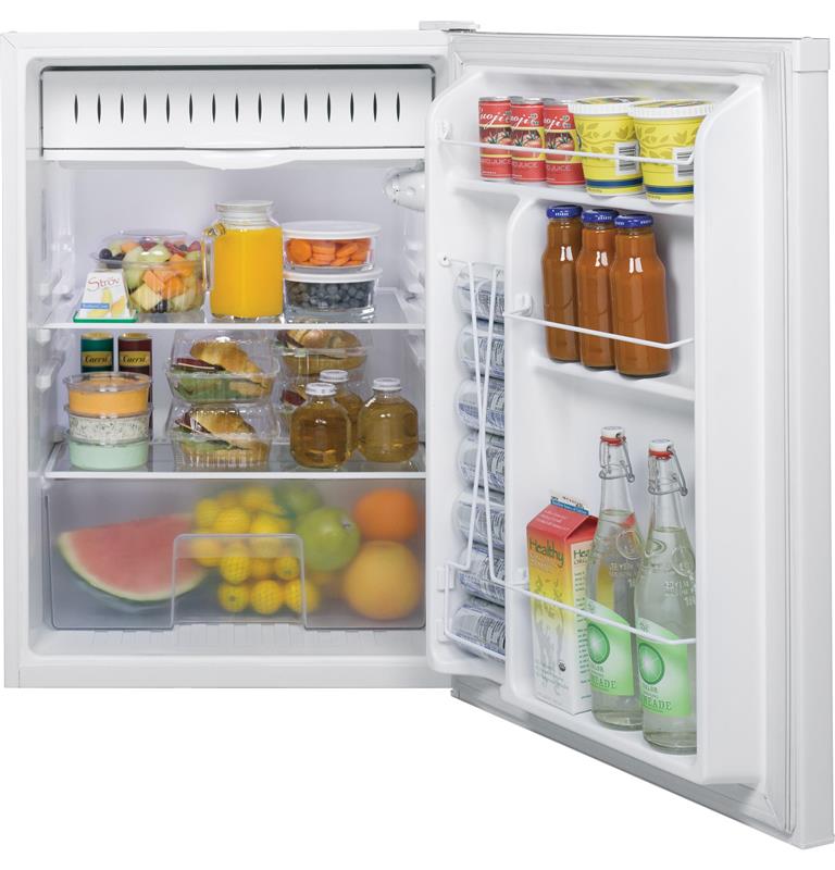 GE(R) Compact Refrigerator-(GCE06GGHWW)