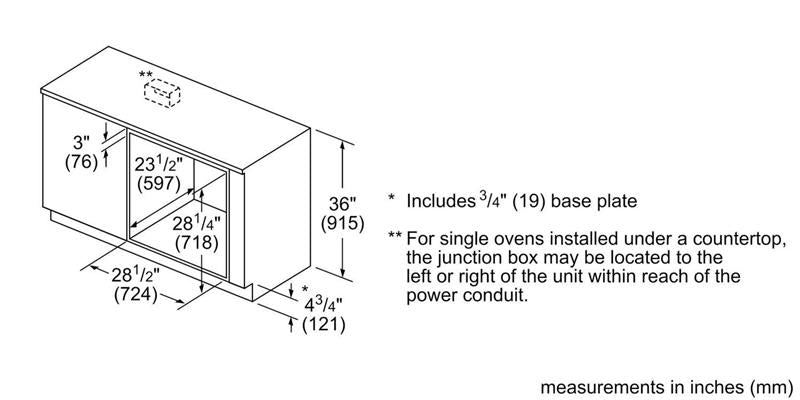 500 Series, 30", Single Wall Oven, SS, EU Convection, Knob Control-(HBL5451UC)