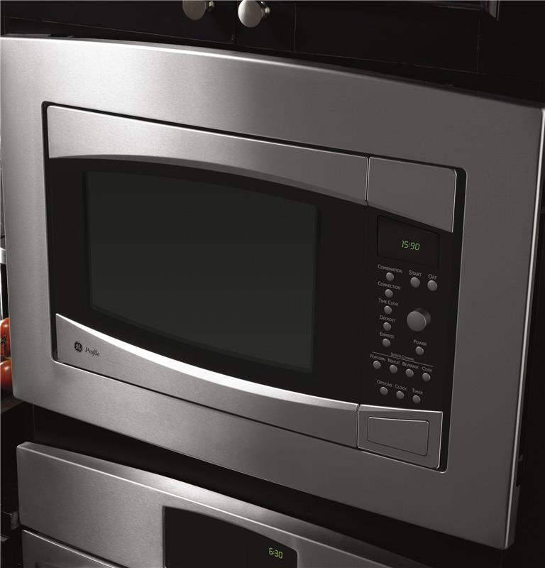 GE Profile(TM) Series 1.5 Cu. Ft. Countertop Convection/Microwave Oven-(PEB1590SMSS)