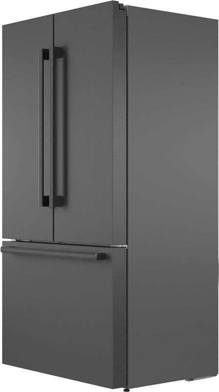 800 Series French Door Bottom Mount Refrigerator 36" Black stainless steel-(B36CT80SNB)