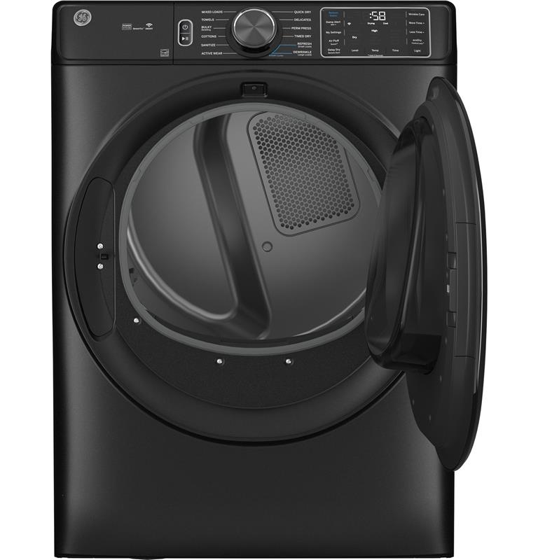 GE(R) 7.8 cu. ft. Capacity Smart Front Load Gas Dryer with Steam and Sanitize Cycle-(GFD65GSPVDS)