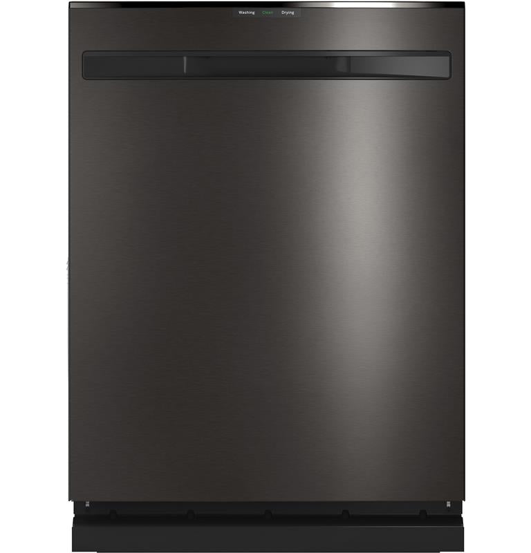 GE Profile(TM) Top Control with Stainless Steel Interior Dishwasher with Sanitize Cycle & Dry Boost with Fan Assist-(PDP715SBNTS)