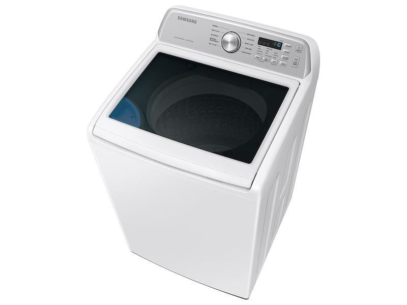 4.7 cu. ft. Large Capacity Smart Top Load Washer with Active WaterJet in White-(WA47CG3500AWA4)