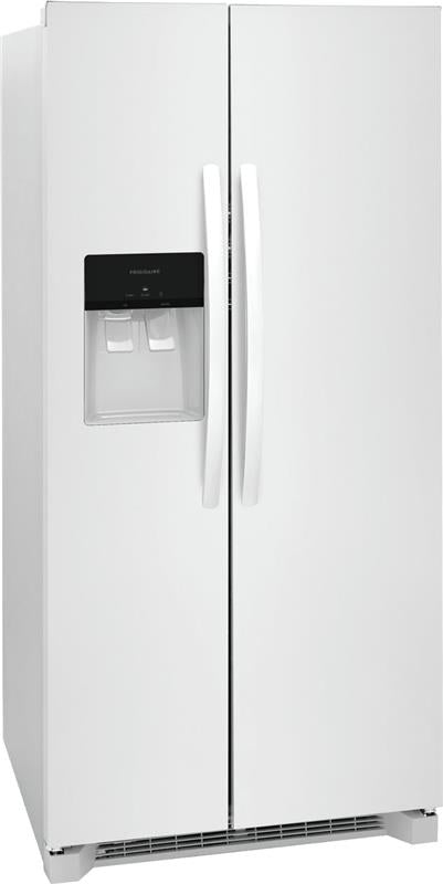 Frigidaire 22.3 Cu. Ft. 33" Standard Depth Side by Side Refrigerator-(FRSS2323AW)