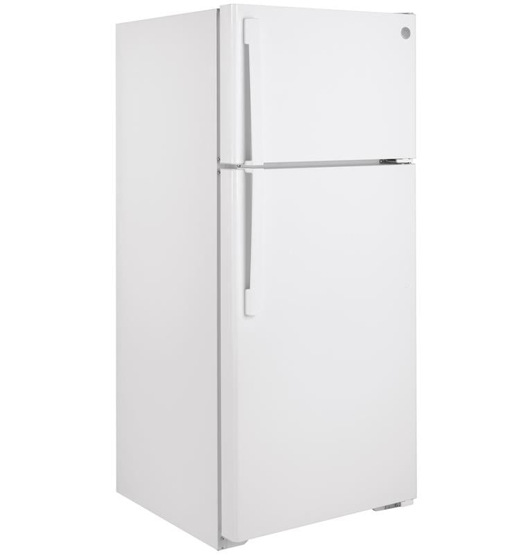 GE(R) ENERGY STAR(R) 16.6 Cu. Ft. Top-Freezer Refrigerator-(GTE17DTNRWW)