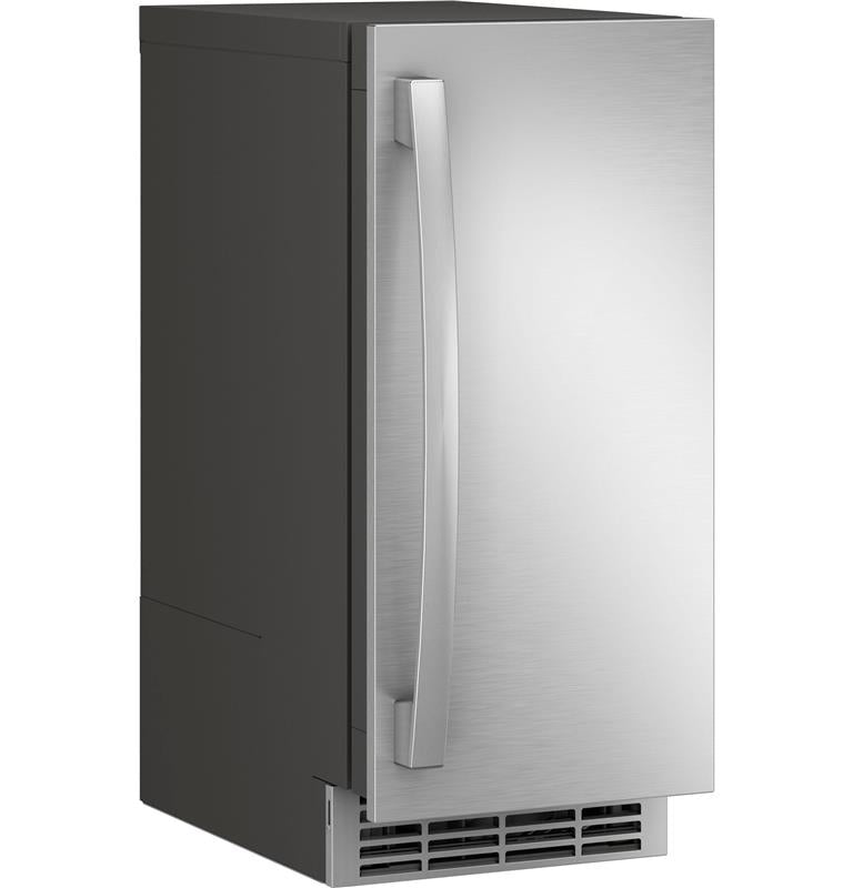 GE Profile(TM) Series Stainless Steel Ice Maker Door Kit (door panel and handle only)-(PK1UG150RSS)