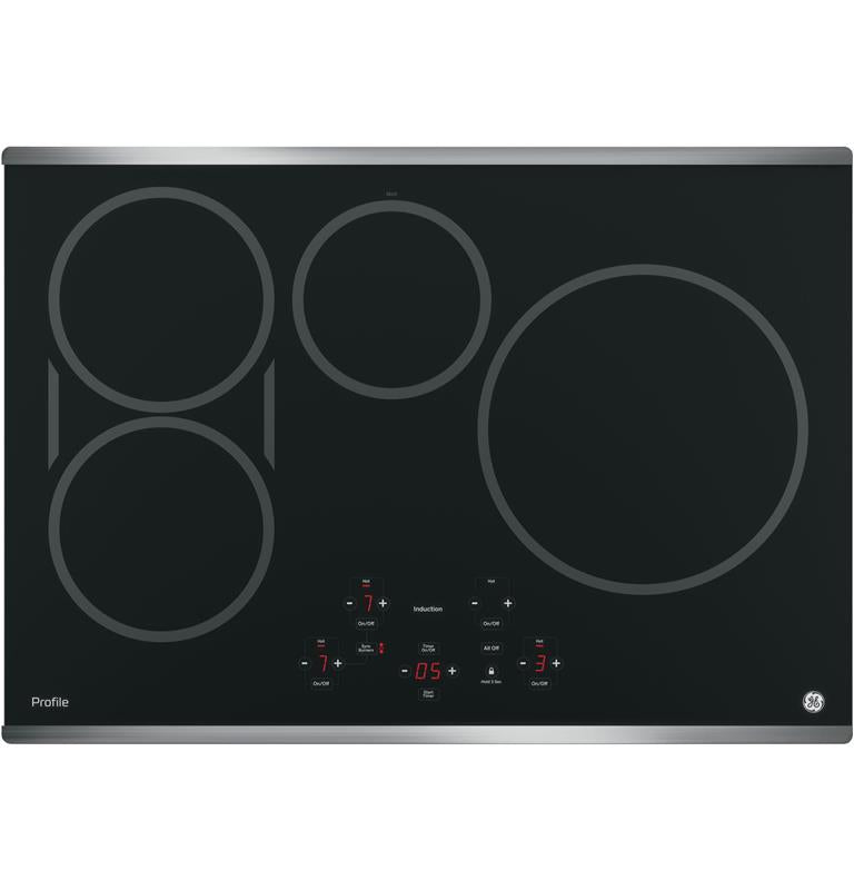 GE Profile(TM) 30" Built-In Touch Control Induction Cooktop-(PHP9030SJSS)