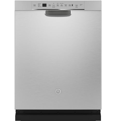 GE(R) Front Control with Stainless Steel Interior Dishwasher with Sanitize Cycle & Dry Boost-(GDF645SSNSS)
