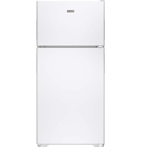 Hotpoint(R) ENERGY STAR(R) 14.6 Cu. Ft. Recessed Handle Top-Freezer Refrigerator-(HPE15BTHWW)