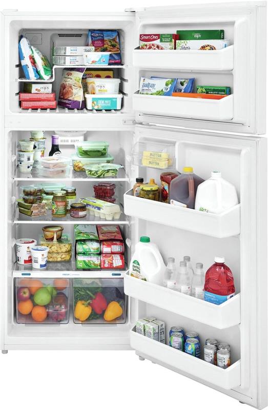 Frigidaire 17.6 Cu. Ft. Top Freezer Refrigerator-(FFHT1822UW)