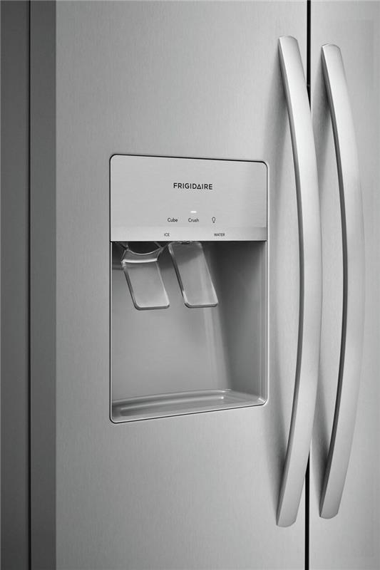 Frigidaire 25.6 Cu. Ft. 36" Standard Depth Side by Side Refrigerator-(FRSS2623ASSD6486)