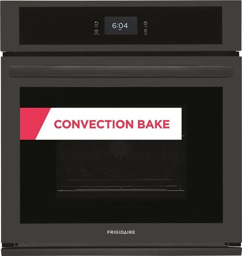 Frigidaire 27" Single Electric Wall Oven with Fan Convection-(FCWS2727AB)