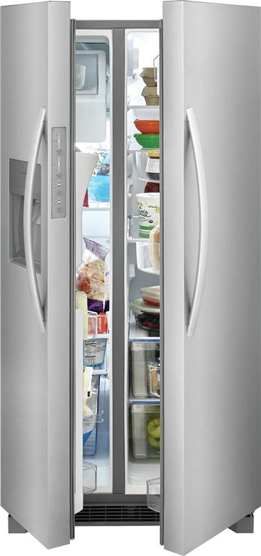 Frigidaire 22.3 Cu. Ft. 33" Standard Depth Side by Side Refrigerator-(FRSS2323ASSD8824)