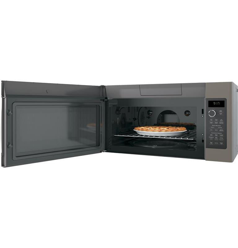 GE Profile(TM) 1.7 Cu. Ft. Convection Over-the-Range Microwave Oven-(PVM9179ERES)