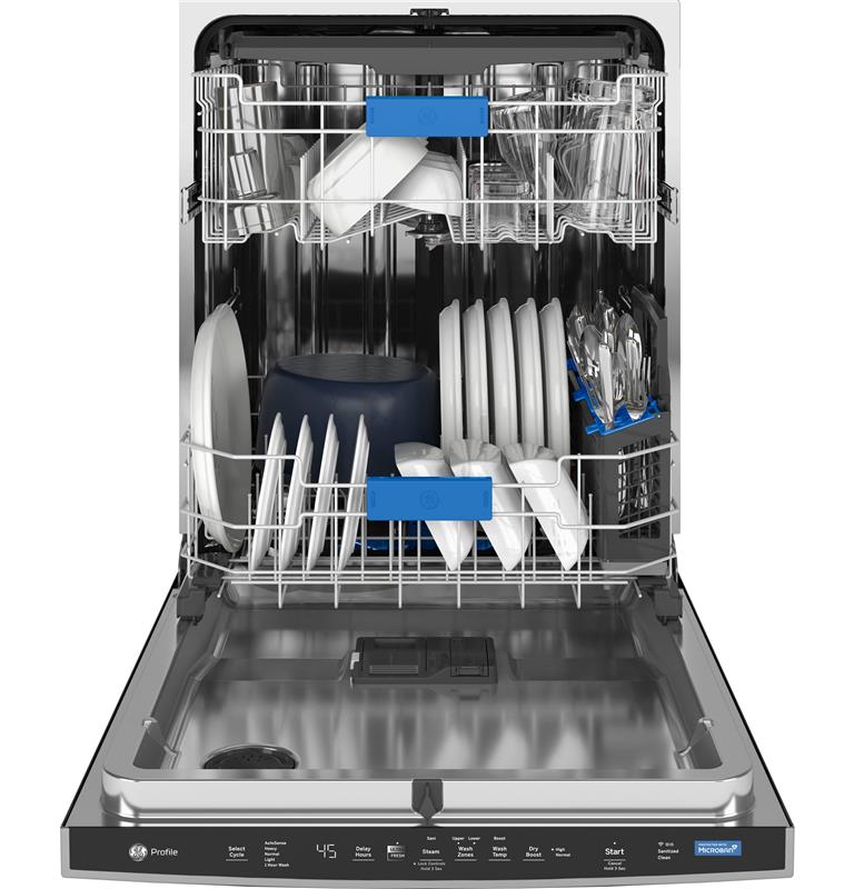 GE Profile(TM) UltraFresh System Dishwasher with Stainless Steel Interior-(PDP755SYRFS)