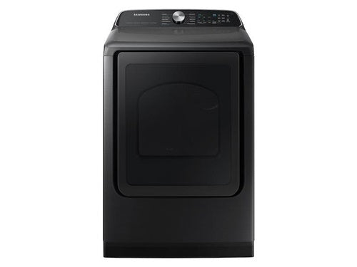 7.4 cu. ft. Smart Gas Dryer with Steam Sanitize+ in Brushed Black-(DVG55CG7100VA3)