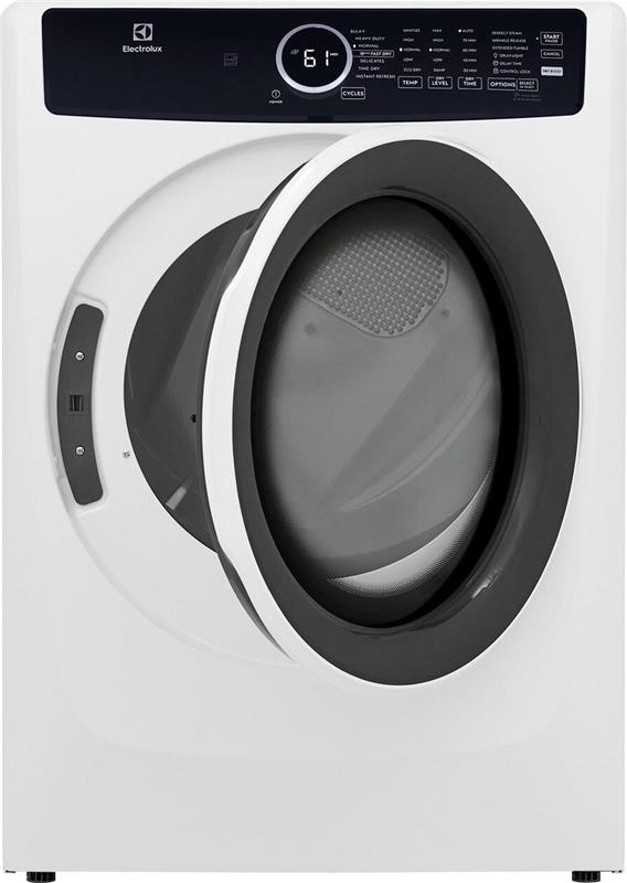 Electrolux Front Load Perfect Steam(TM) Electric Dryer with Instant Refresh - 8.0 Cu. Ft.-(ELFE7437AW)