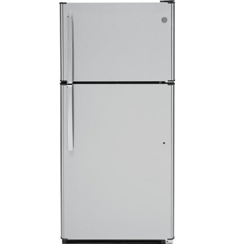 GE(R) 18.2 Cu. Ft. Top-Freezer Refrigerator-(GTS18FSLSS)