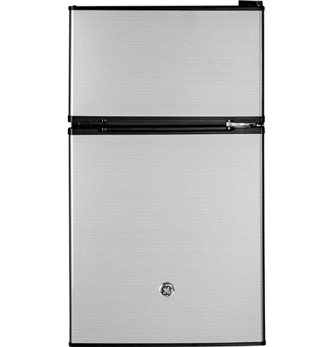 GE(R) Double-Door Compact Refrigerator-(GDE03GLKLB)