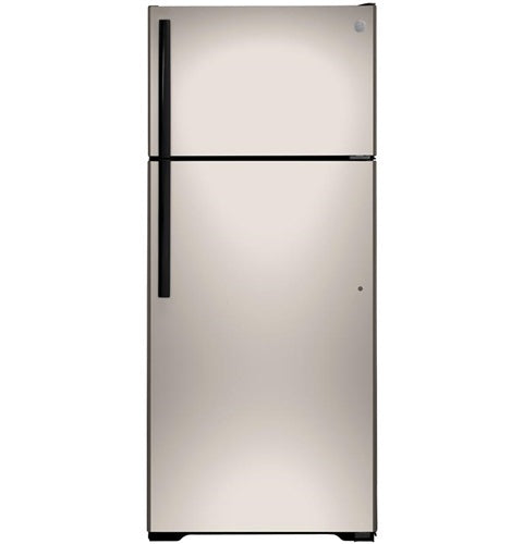 GE(R) ENERGY STAR(R) 17.5 Cu. Ft. Top-Freezer Refrigerator-(GIE18GCNRSA)