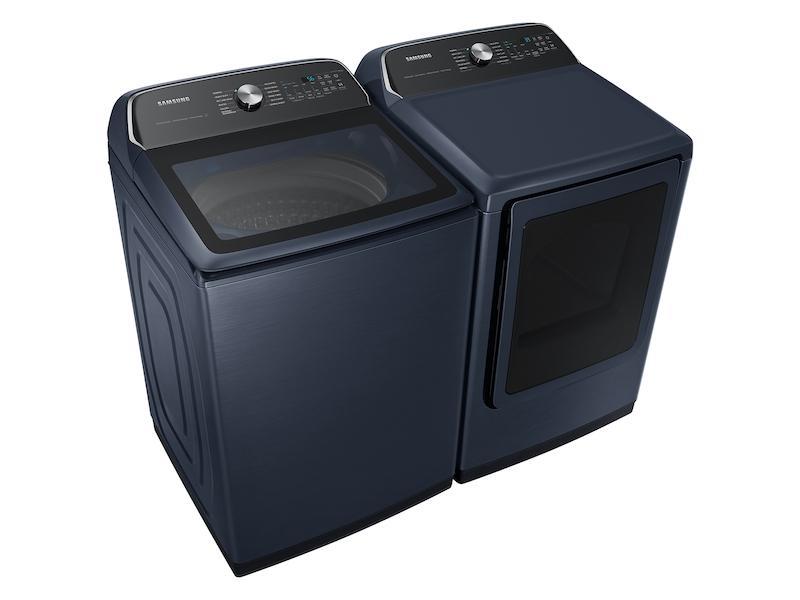 7.4 cu. ft. Smart Gas Dryer with Pet Care Dry and Steam Sanitize+ in Brushed Navy-(DVG54CG7150DA3)