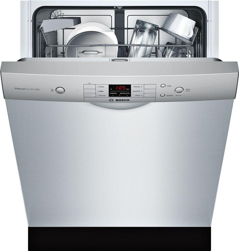 100 Series Dishwasher 24" Stainless steel-(SHEM3AY55N)
