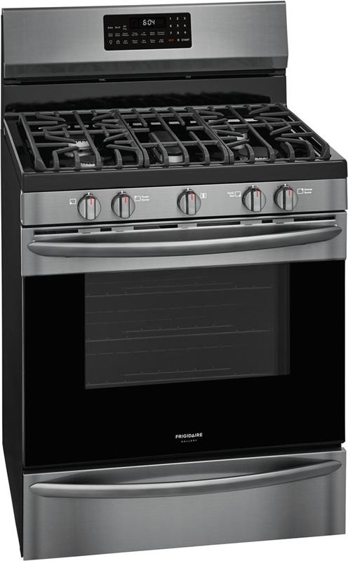 Frigidaire Gallery 30" Freestanding Gas Range with Air Fry-(GCRG3060AD)