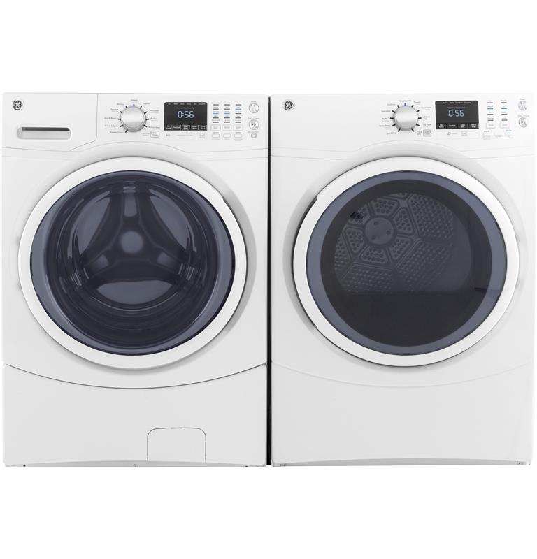 GE(R) 4.5 cu. ft. Capacity Front Load ENERGY STAR(R) Washer-(GFW430SSMWW)