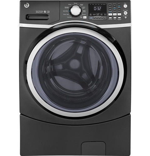 GE(R) 4.5 cu. ft. Capacity Front Load ENERGY STAR(R) Washer with Steam-(GFW450SPMDG)