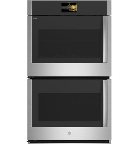 GE Profile(TM) 30" Smart Built-In Convection Double Wall Oven with Left-Hand Side-Swing Doors-(PTD700LSNSS)