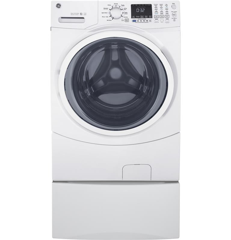GE(R) 4.5 cu. ft. Capacity Front Load ENERGY STAR(R) Washer with Steam-(GFW450SSMWW)