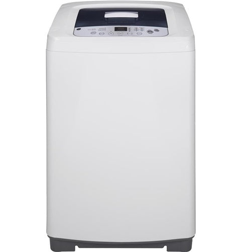 GE(R) Space-Saving 2.6 DOE cu. ft. Capacity Portable Washer with Stainless Steel Basket-(WSLP1500HWW)