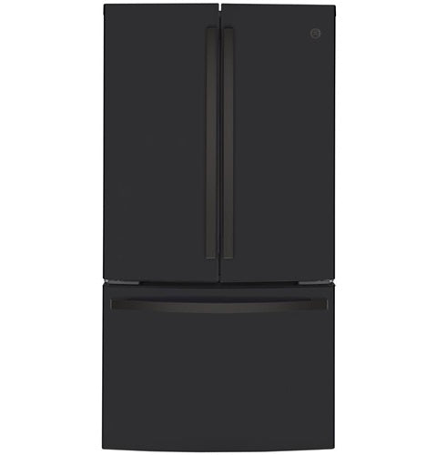 GE(R) ENERGY STAR(R) 23.1 Cu. Ft. Counter-Depth French-Door Refrigerator-(GWE23GENDS)
