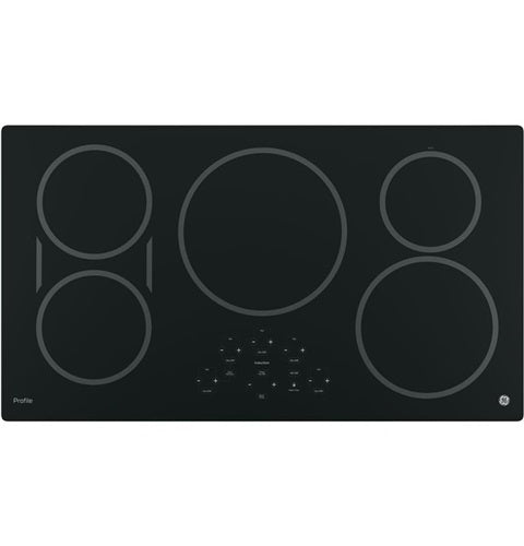 GE Profile(TM) 36" Built-In Touch Control Induction Cooktop-(PHP9036DJBB)