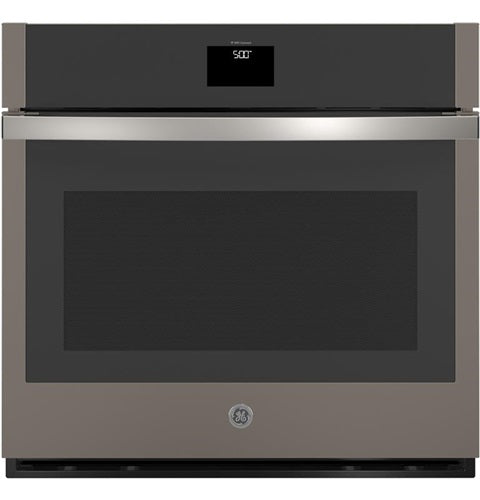 GE(R) 30" Smart Built-In Self-Clean Convection Single Wall Oven with Never Scrub Racks-(JTS5000ENES)