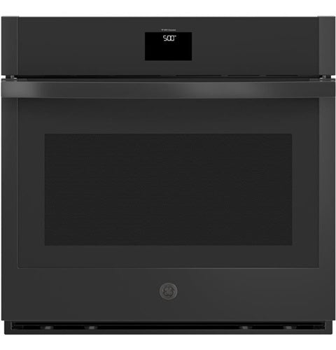 GE(R) 30" Smart Built-In Self-Clean Convection Single Wall Oven with Never Scrub Racks-(JTS5000DNBB)