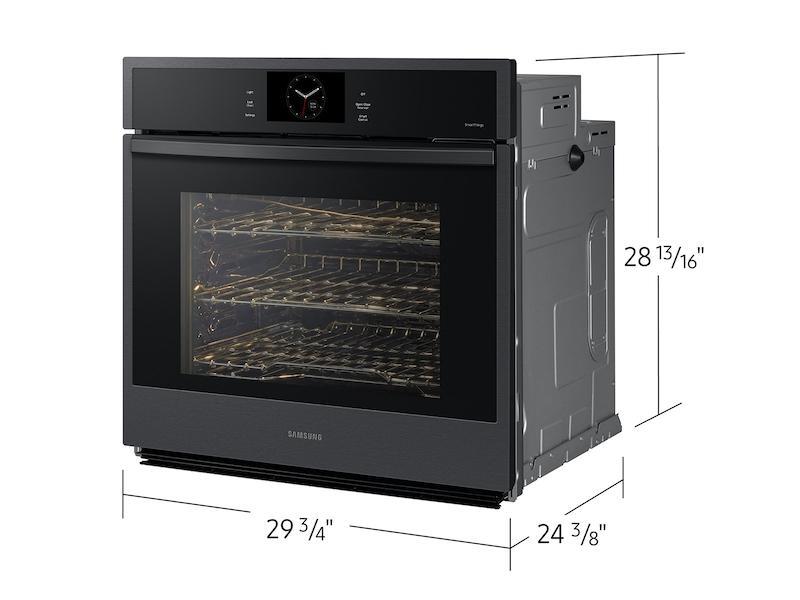 30" Single Wall Oven with Steam Cook in Matte Black-(NV51CG600SMTAA)