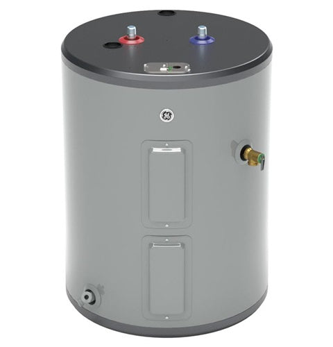 GE(R) 26 Gallon Top Port Lowboy Electric Water Heater-(GE30L08BAM)
