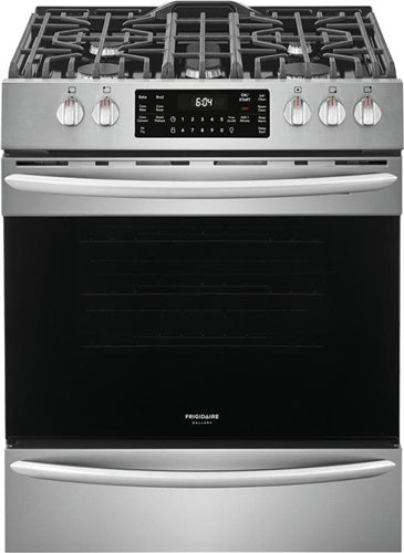 Frigidaire Gallery 30" Front Control Gas Range with Air Fry-(FGGH3047VF)