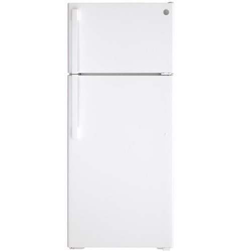 GE(R) ENERGY STAR(R) 17.5 Cu. Ft. Top-Freezer Refrigerator-(GTE18DTNRWW)