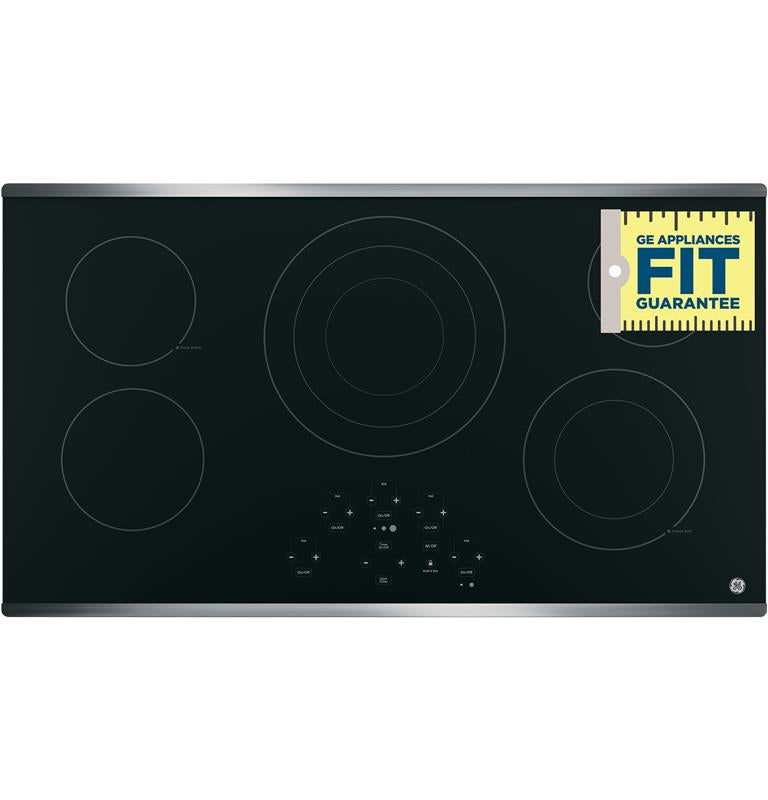 GE(R) 36" Built-In Touch Control Electric Cooktop-(JP5036SJSS)