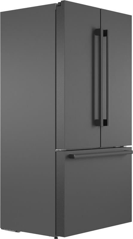 800 Series French Door Bottom Mount Refrigerator 36" Black stainless steel-(B36CT80SNB)